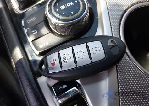 2014 Infiniti Q50 Premium from USA, damaged, VIN JN1BV7AR4EM683887